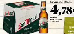 Gadis SAN MIGUEL Botellín oferta
