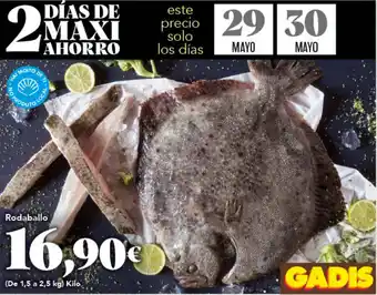 Gadis Rodaballo oferta