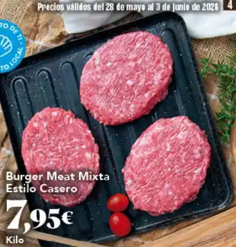 Gadis Burger Meat Mixta Estilo Casero oferta