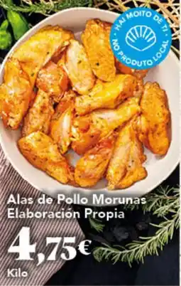 Gadis Alas de Pollo Morunas Elaboración Propia oferta