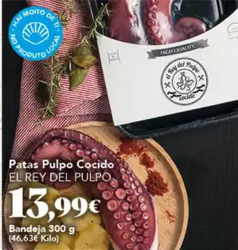 EL REY DEL PULPO Patas Pulpo Cocido