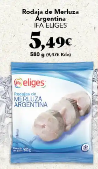 Gadis IFA ELIGES Rodaja de Merluza Argentina oferta