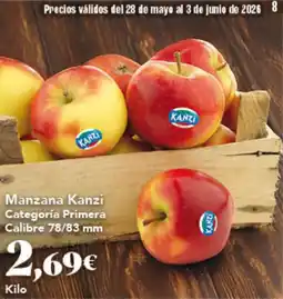 Gadis Manzana Kanzi Categoría Primera Calibre 78/83 mm oferta