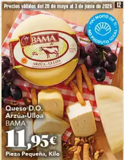 Gadis BAMA Queso D.O. Arzúa-Ulloa oferta