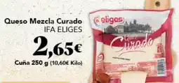 Gadis IFA ELIGES Queso Mezcla Curado oferta