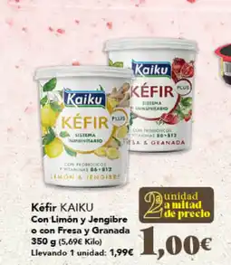 Gadis KAIKU Kéfir Con Limón y Jengibre o con Fresa y Granada oferta