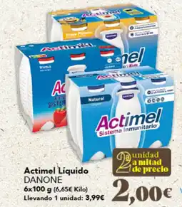 Gadis DANONE Actimel Líquido oferta