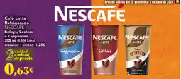 Gadis NESCAFÉ Café Latte Refrigerado Baileys, Cookies o Cappuccino oferta