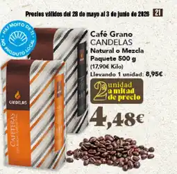 Gadis CANDELAS Café Grano Natural o Mezcla Paquete oferta