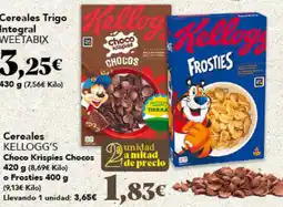 Gadis KELLOGG'S Cereales Choco Krispies Chocos oferta