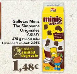 Gadis ARLUY Galletas Minis minis The Simpsons Originales oferta