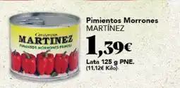 Gadis MARTÍNEZ Pimientos Morrones oferta