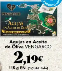 Gadis VENGARCO Agujas en Aceite de Oliva oferta