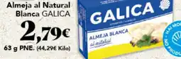 Gadis GALICA Almeja al Natural Blanca oferta