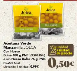 Gadis JOLCA Manzanilla Con Hueso o sin Hueso Bolsa oferta
