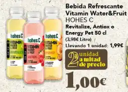 Gadis HOHES C Bebida Refrescante Vitamin Water&Fruit Revitalize, Antiox o oferta