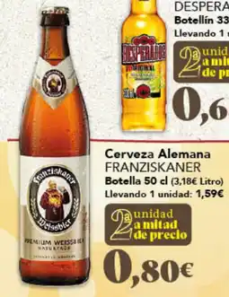 Gadis FRANZISKANER Cerveza Alemana oferta