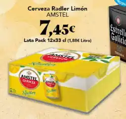 Gadis AMSTEL Cerveza Radler Limón oferta