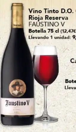 Gadis FAUSTINO V Vino Tinto D.O. Ca. Rioja Reserva oferta