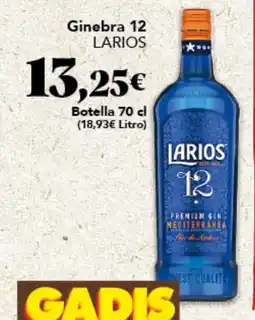 Gadis LARIOS Ginebra 12 oferta