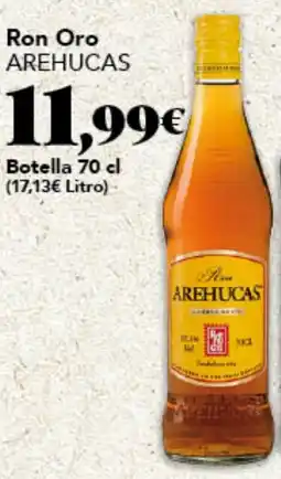 Gadis AREHUCAS Ron Oro oferta