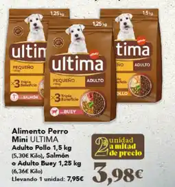 Gadis ULTIMA Alimento Perro Mini Adulto Pollo oferta