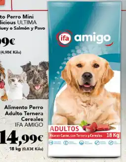 Gadis IFA AMIGO Alimento Perro Adulto Ternera Cereales oferta