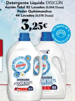 Gadis DISICLÍN Detergente Líquido Acción Total 52 Lavados Poder Quitamanchas 44 Lavados oferta
