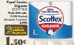 Gadis SCOTTEX Papel Cocina Gigante oferta