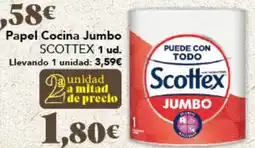 Gadis SCOTTEX Papel Cocina Jumbo oferta