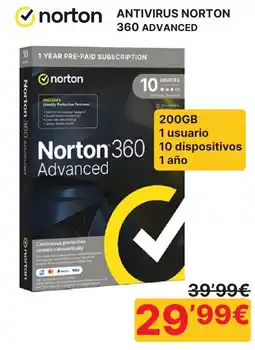 Dynos Informática NORTON Antivirus norton 360 advanced oferta