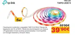 Dynos Informática TP-LINK Tira led tapo l930-5 oferta
