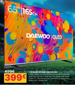 Dynos Informática DAEWOO Tv qled 4k uhd 65dm55qv oferta