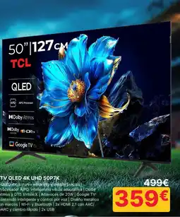 Dynos Informática TCL Tv qled 4k uhd 50pzk oferta
