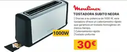 Dynos Informática MOULINEX Tostadora subito negra oferta