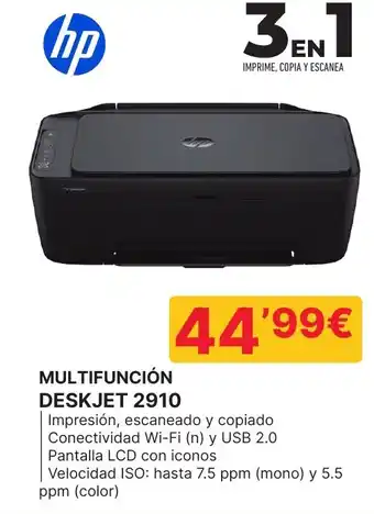 Dynos Informática HP Multifunción deskjet 2910 oferta
