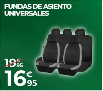 Feu Vert Fundas de asiento universales oferta