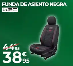 Feu Vert Funda de asiento negra oferta