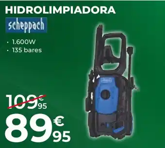 Feu Vert SCHEPPACH Hidrolimpiadora oferta