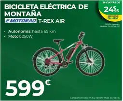Feu Vert E MOTORAD Bicicleta eléctrica de montaña t-rex air oferta