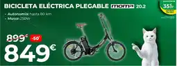 Feu Vert MOMA Bicicleta eléctrica plegable 20.2 oferta