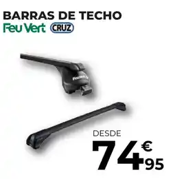 Feu Vert FEU VERT Barras de techo oferta