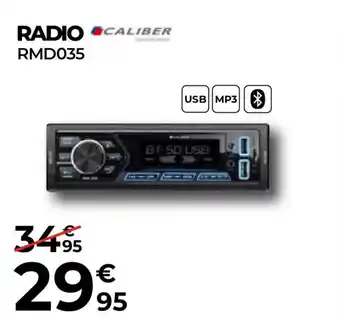 Feu Vert CALIBER Radio rmd035 oferta