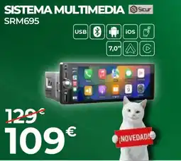 Feu Vert SICUR Sistema multimedia srm695 oferta