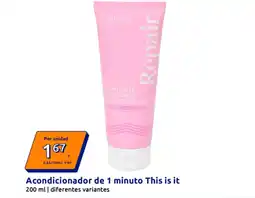 Action Acondicionador de 1 minuto This is it oferta