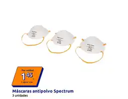 Action SPECTRUM Máscaras antipolvo oferta