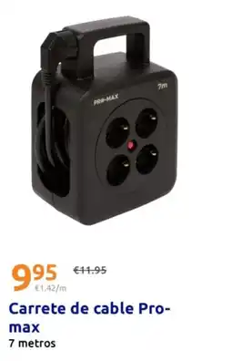 Action PRO-MAX Carrete de cable oferta