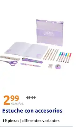 Action Estuche con accesorios oferta