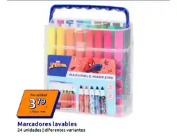 Action Marcadores lavables oferta
