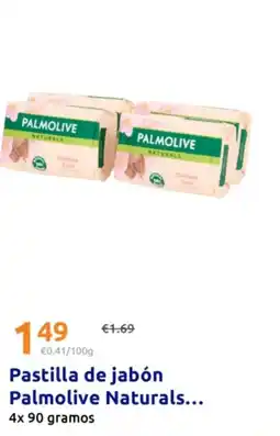 Action PALMOLIVE Pastilla de jabón Naturals oferta